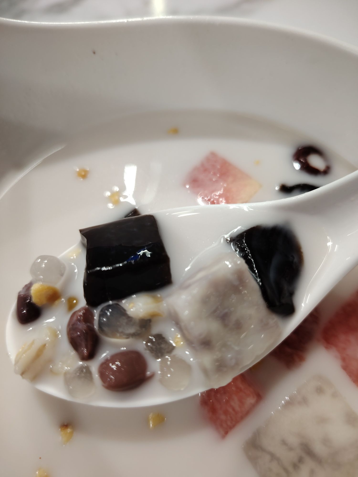 凉爽椰奶清补凉