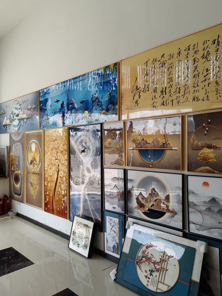 装饰画晶瓷画