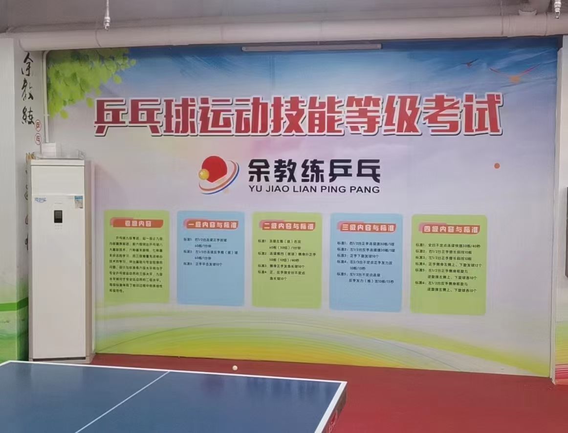 余教练乒乓球馆