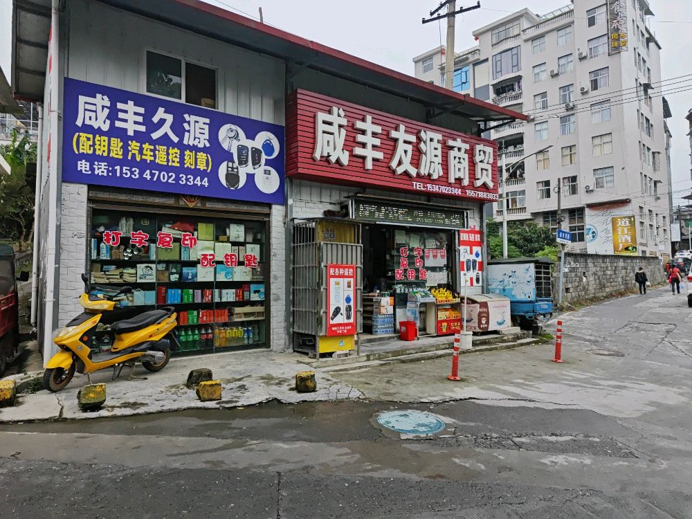 咸丰开锁配汽车钥匙(击鼓寨店)
