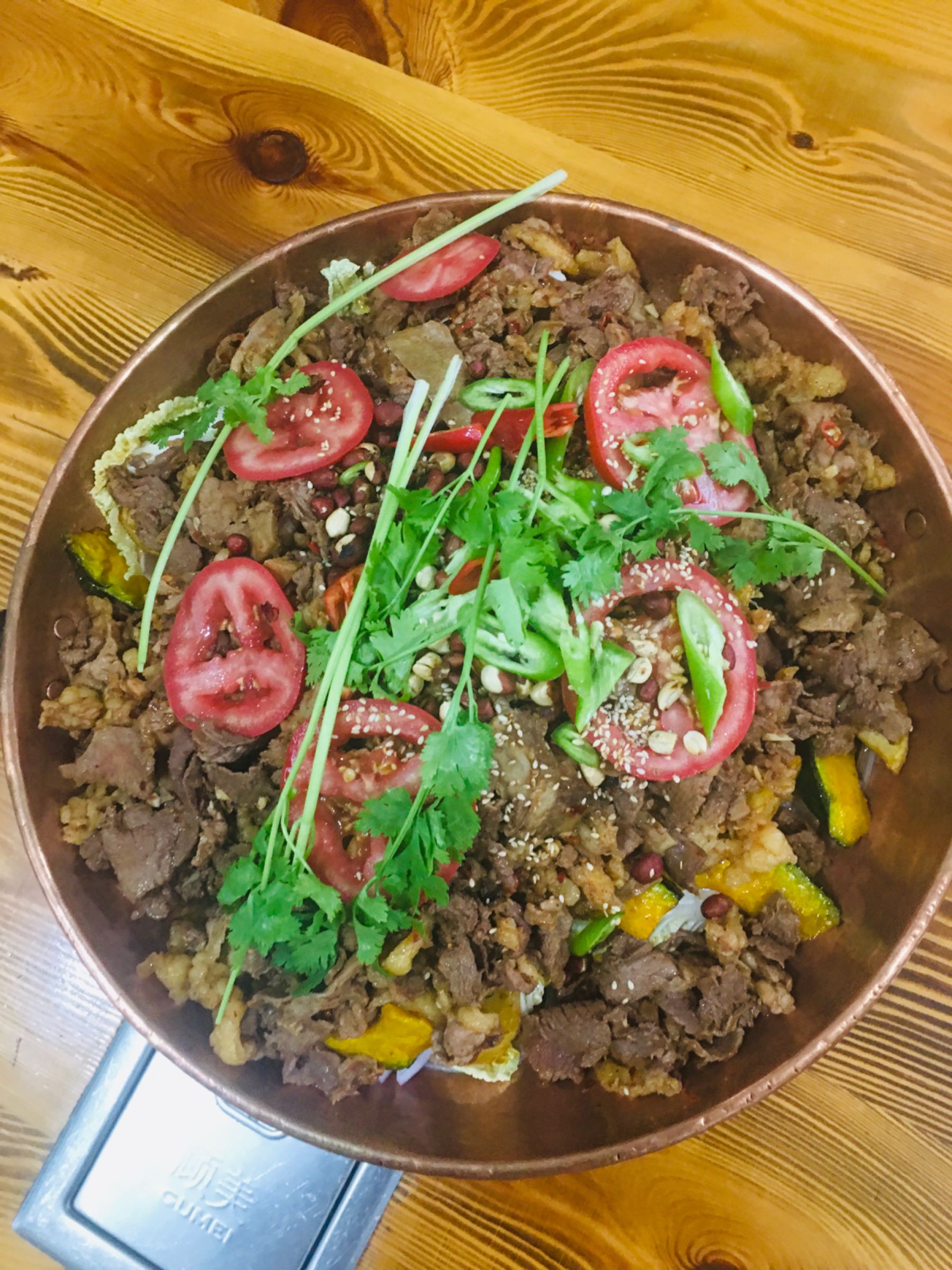 蔡新清真铜瓢牛羊肉馆