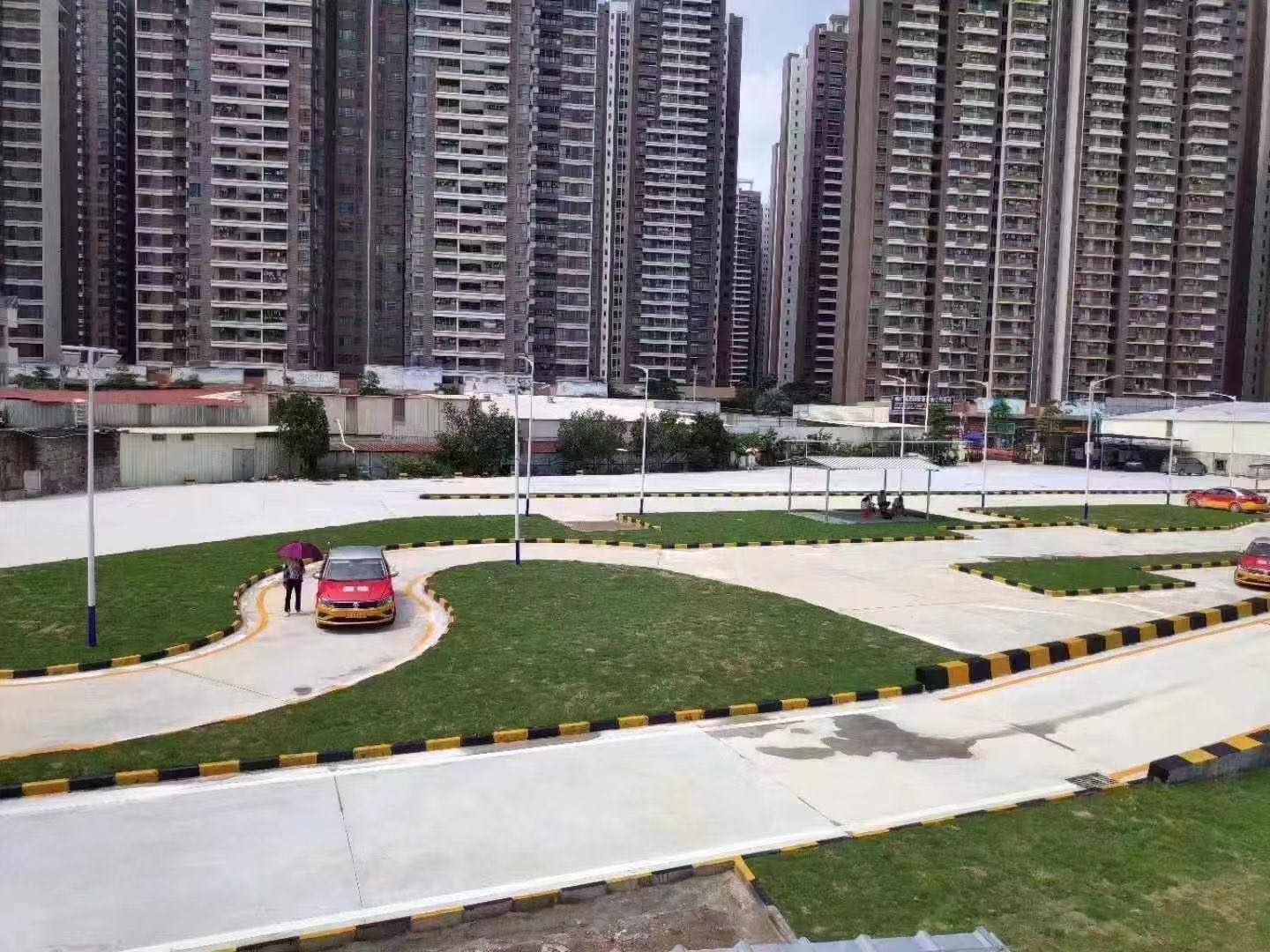 良垌捷安驾校报名档口