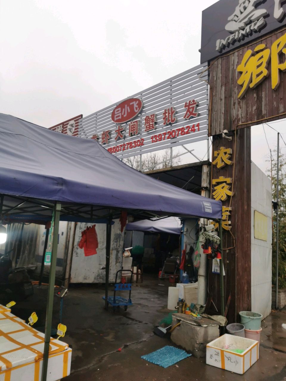 吕小飞小龙虾大闸蟹批发
