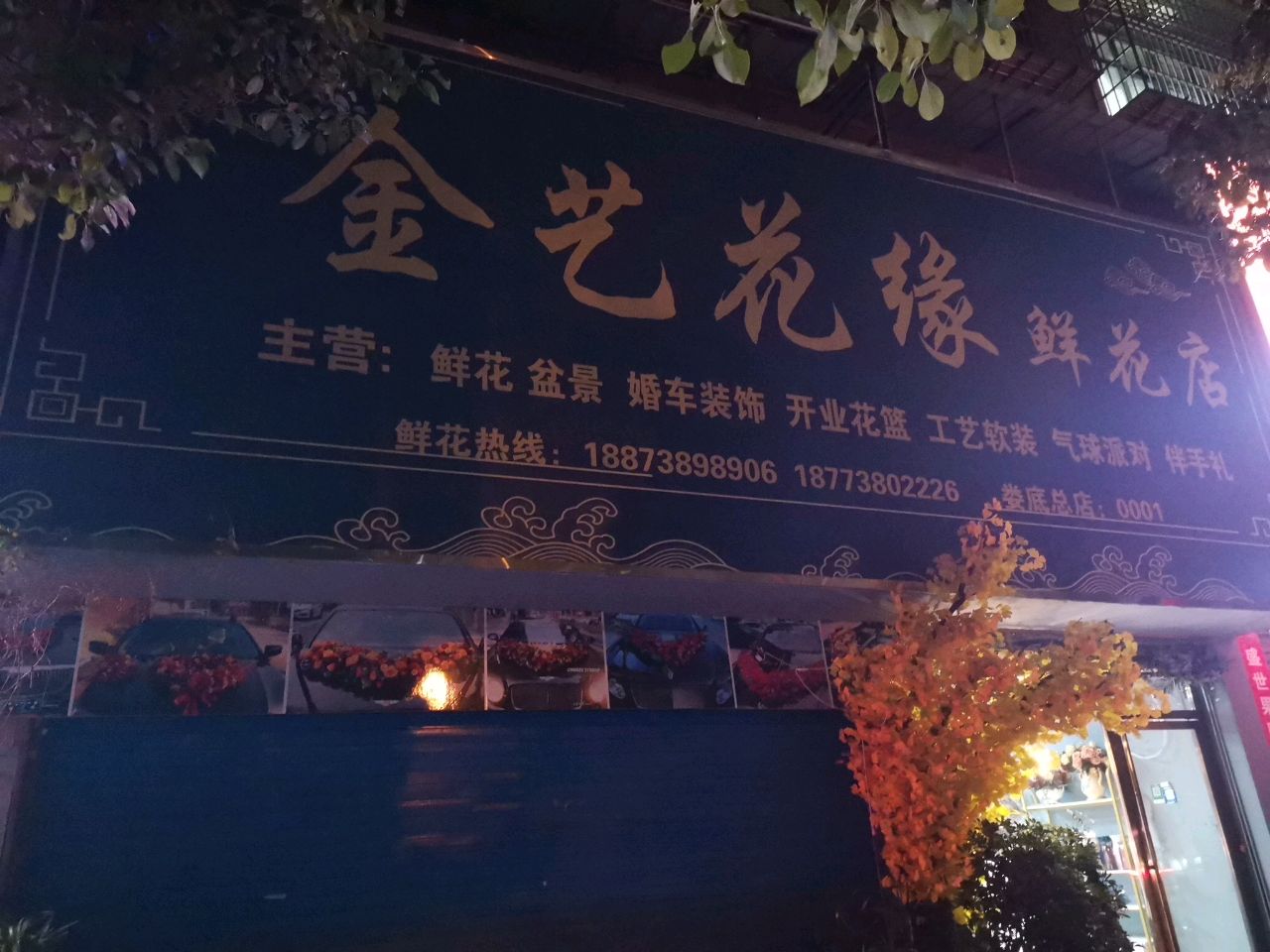 金艺花缘鲜花盆栽(娄底店)