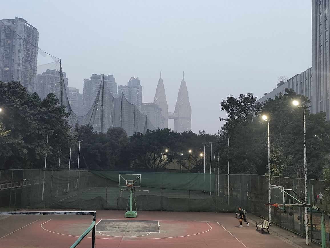 江南体育中心篮球公园