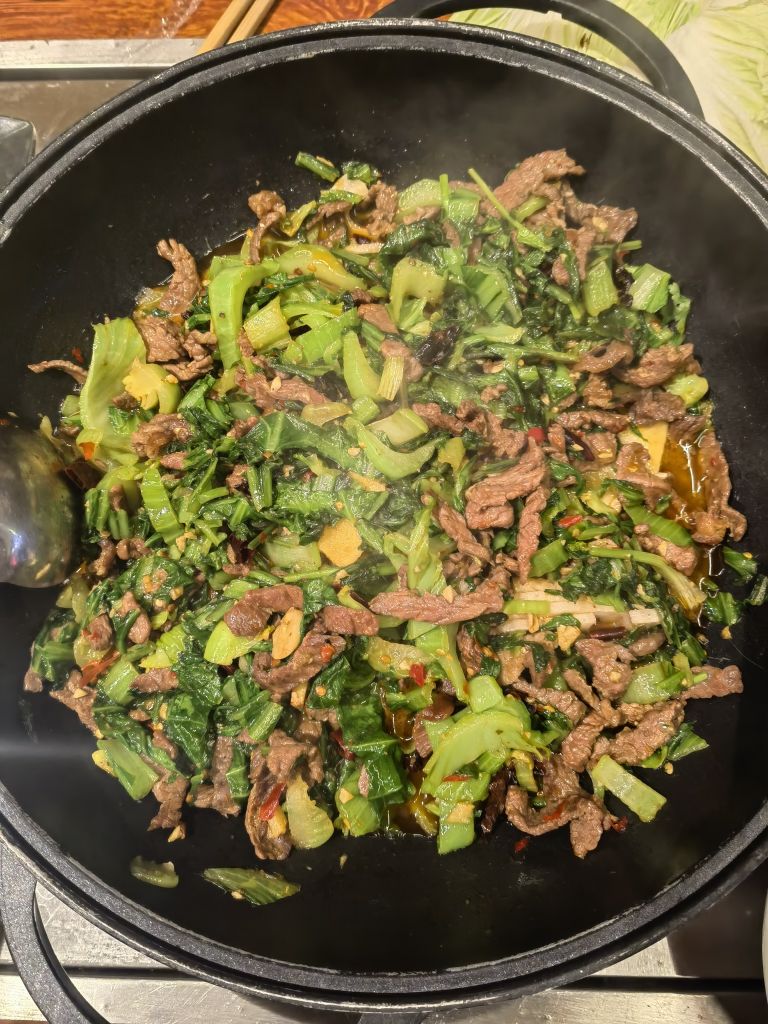 李记青菜牛肉