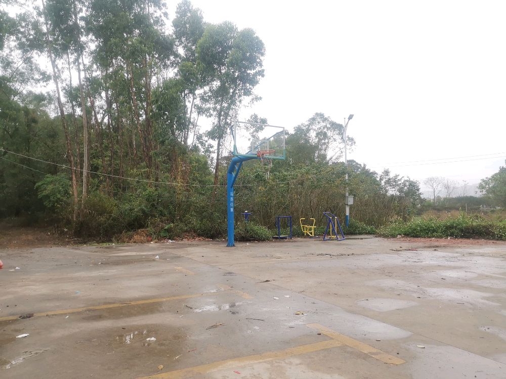 陂塘村健身广场-篮球场
