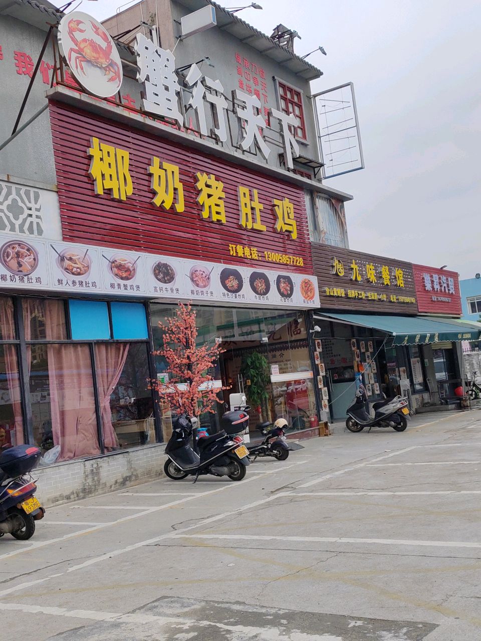 蟹行天下椰奶猪肚鸡(麻元店)