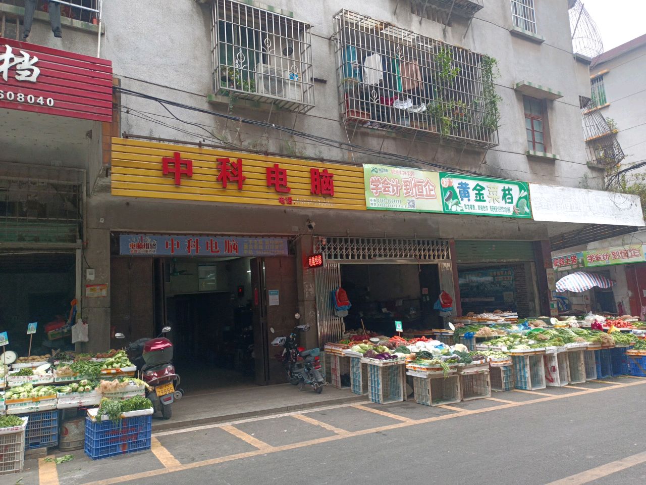 黄进菜档