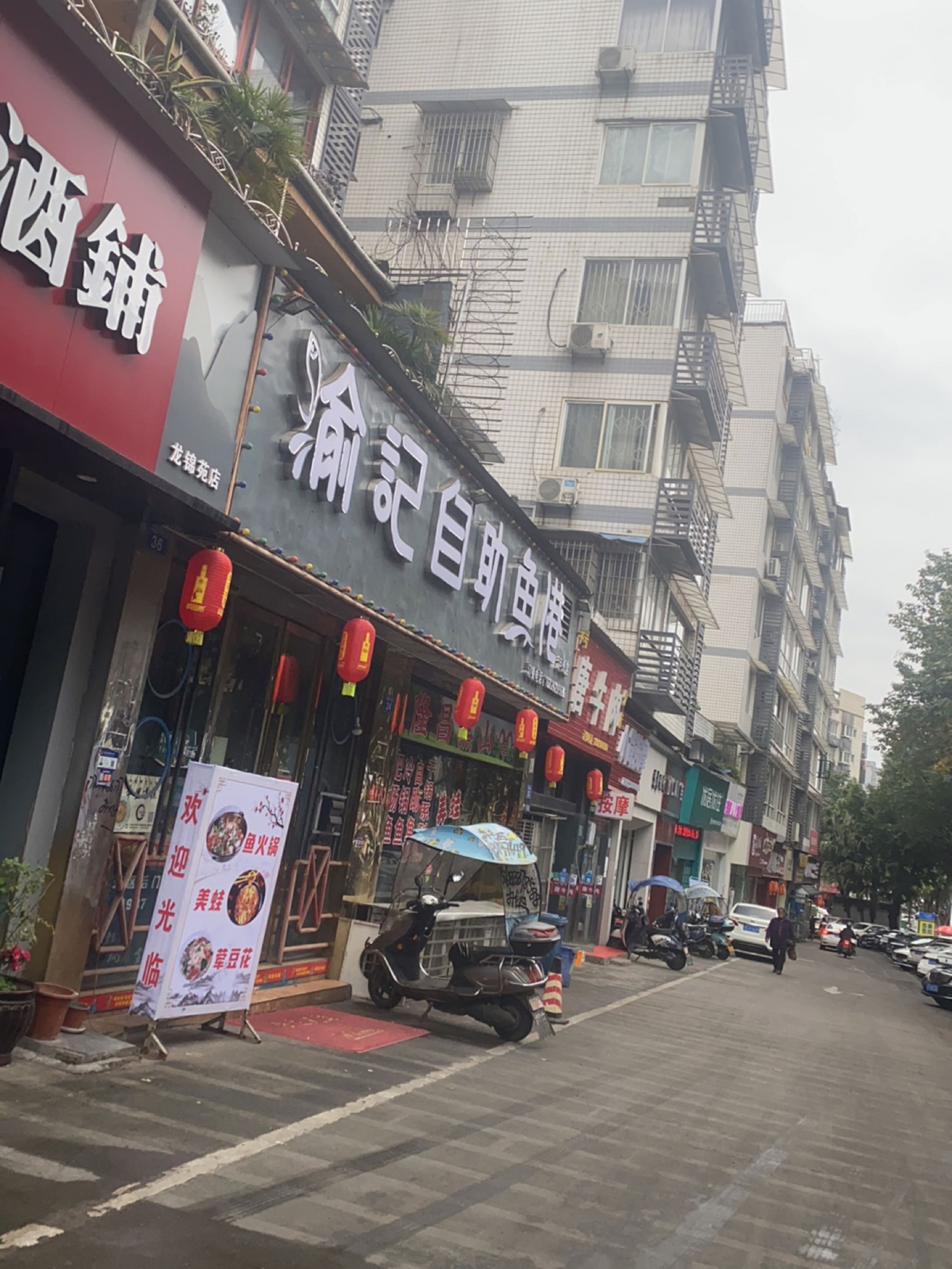 渝记自助鱼港(龙锦苑店)