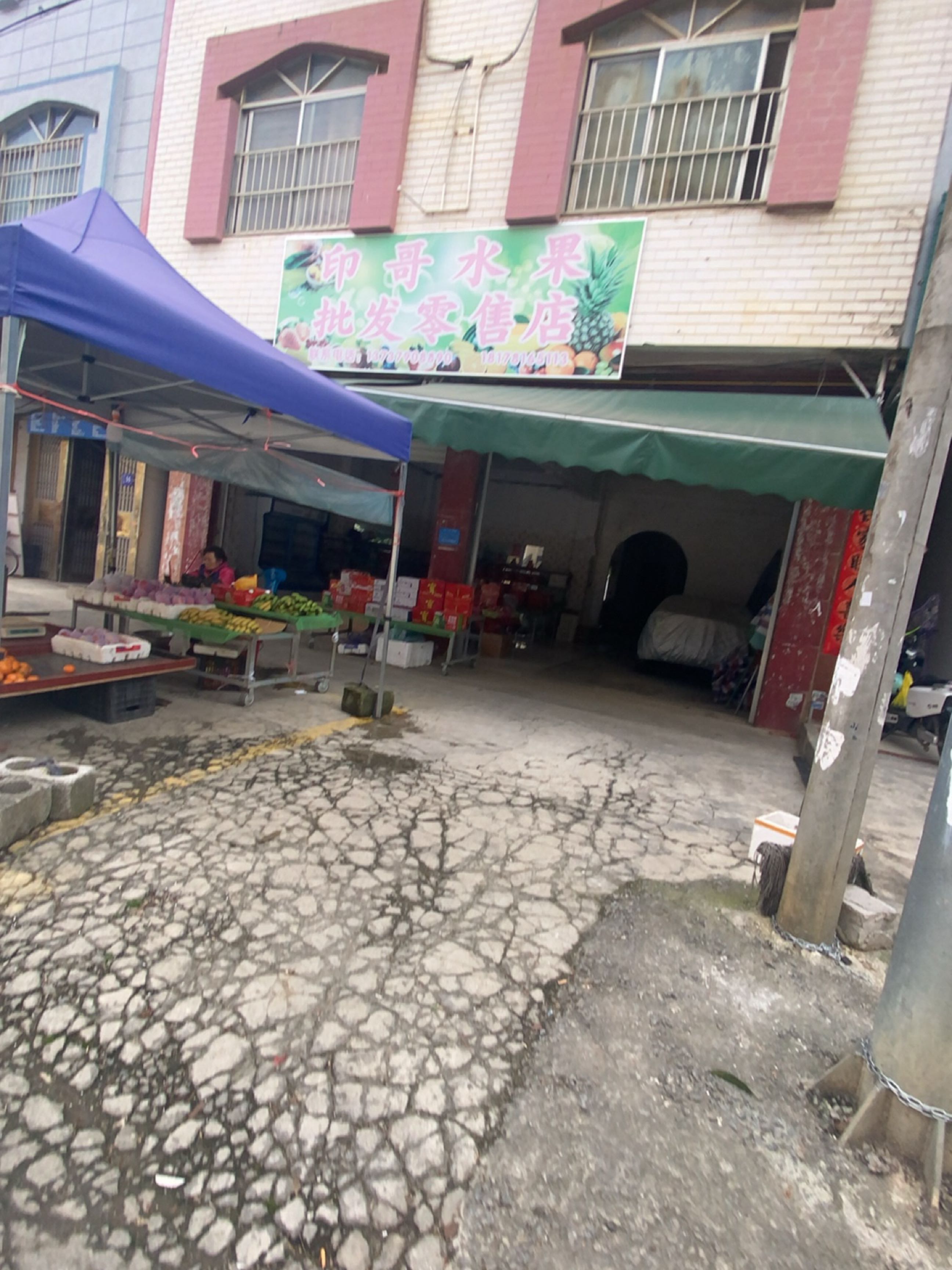 印哥水果批发零售店