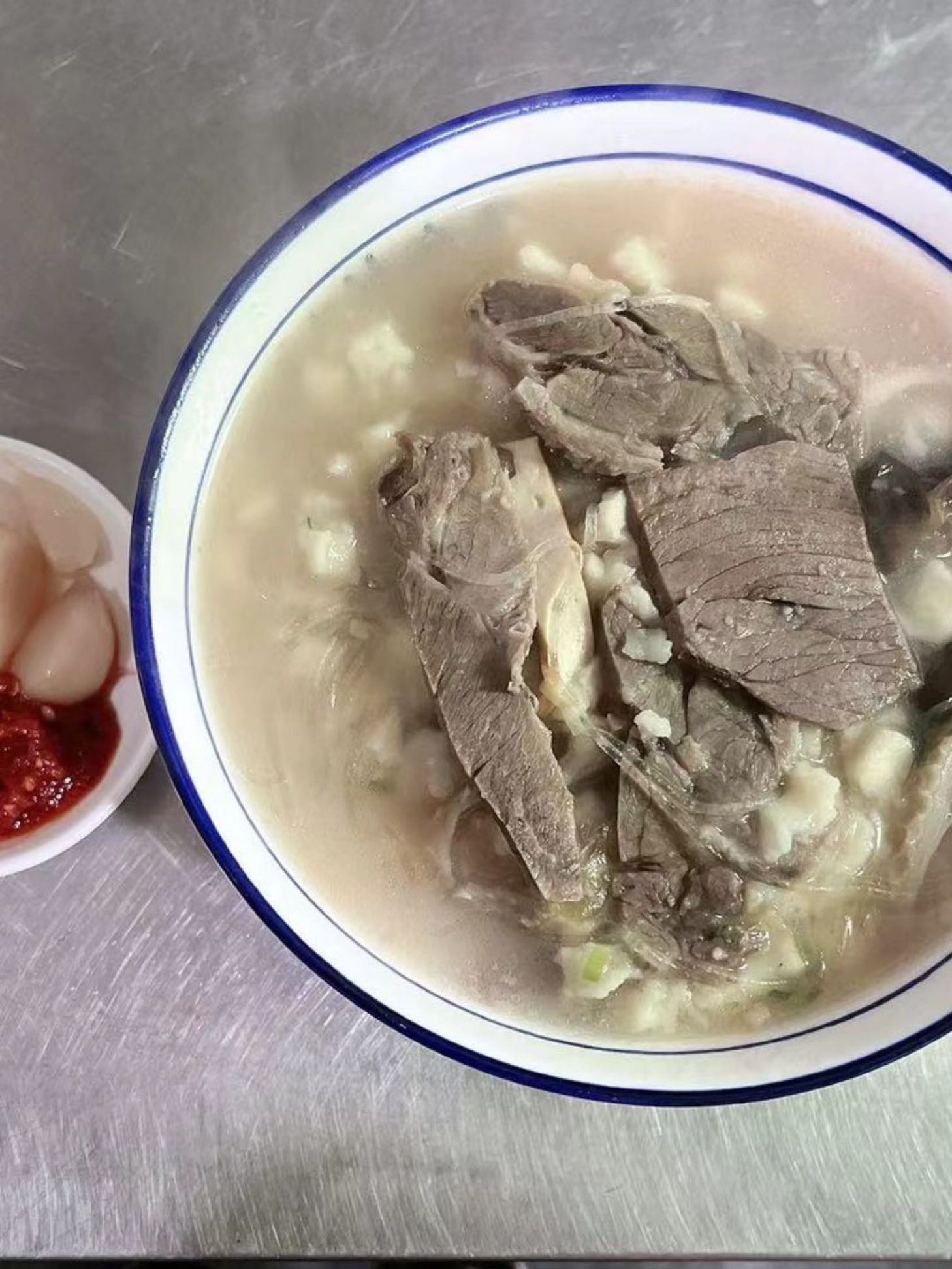 马东清真牛羊肉泡馍烩馍