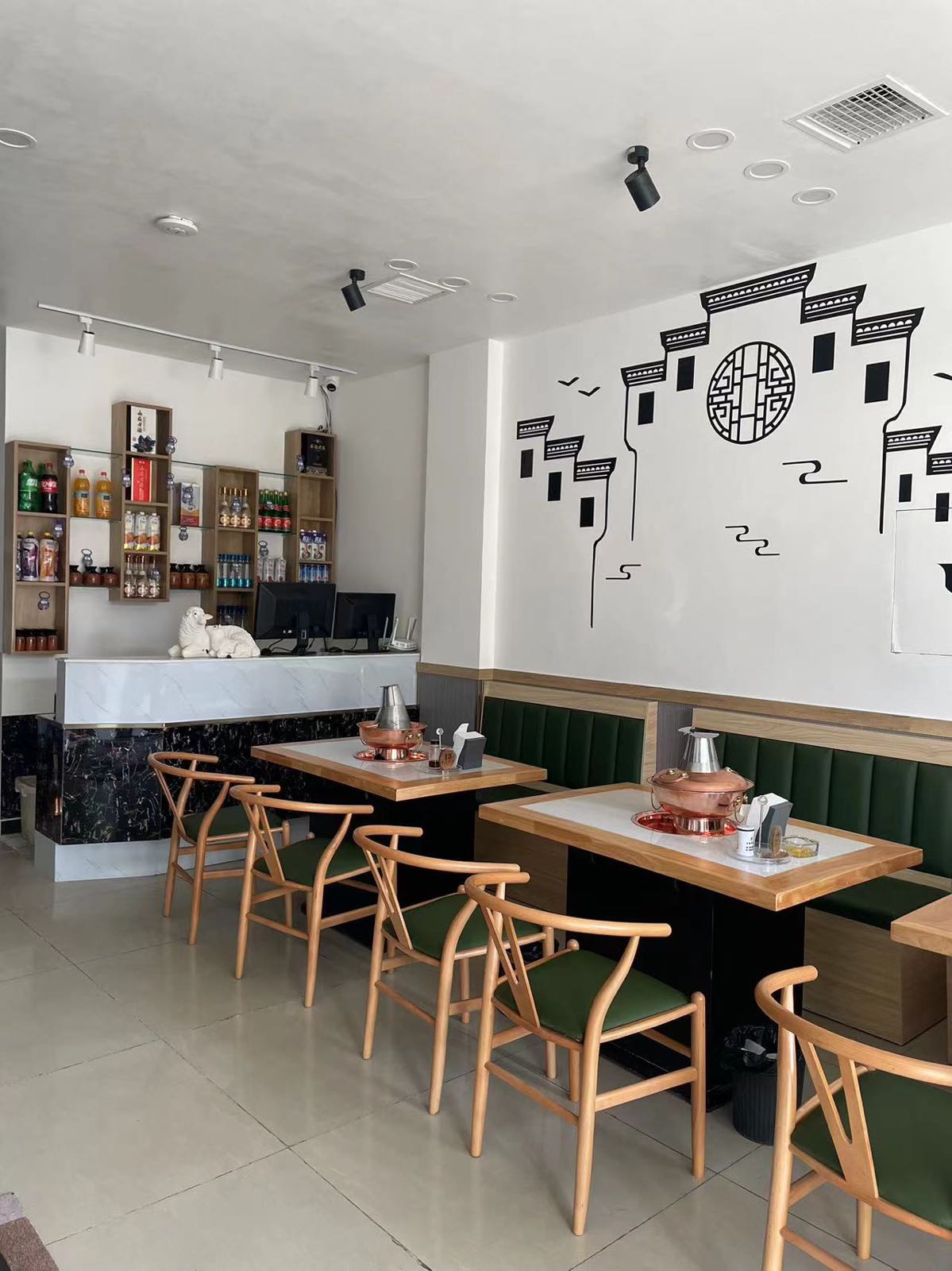 曹记古城铜锅涮肉(按院新民居店)