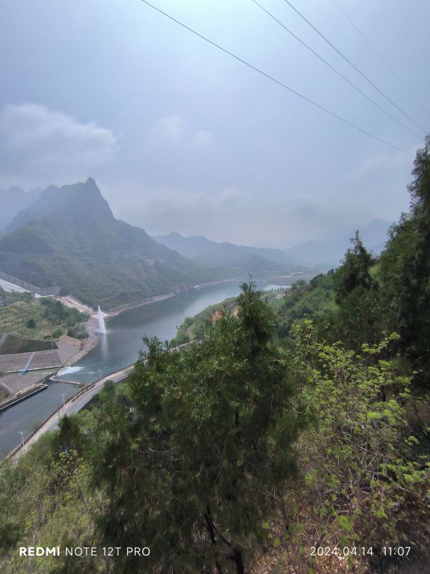 河口村水库坝前广场