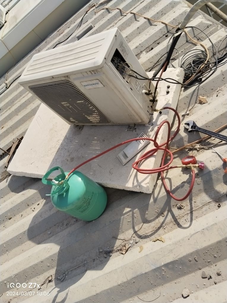 义峰家用电器维修部空调加氟