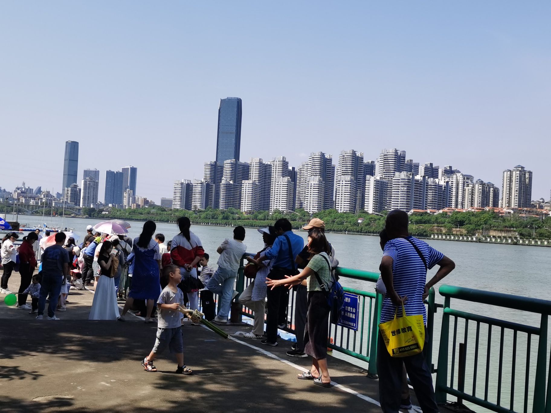 柳州水上公交东堤码头停靠点