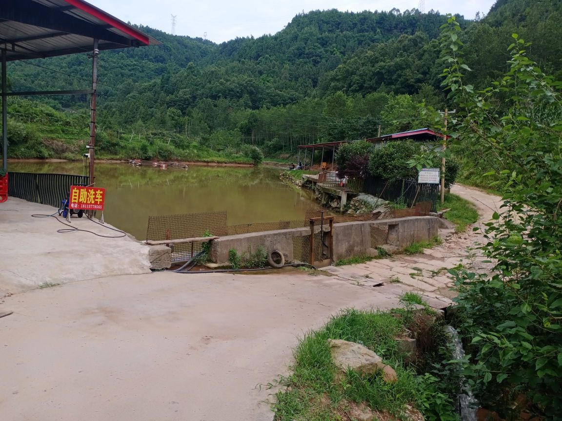 金博何氏流水鱼垂钓