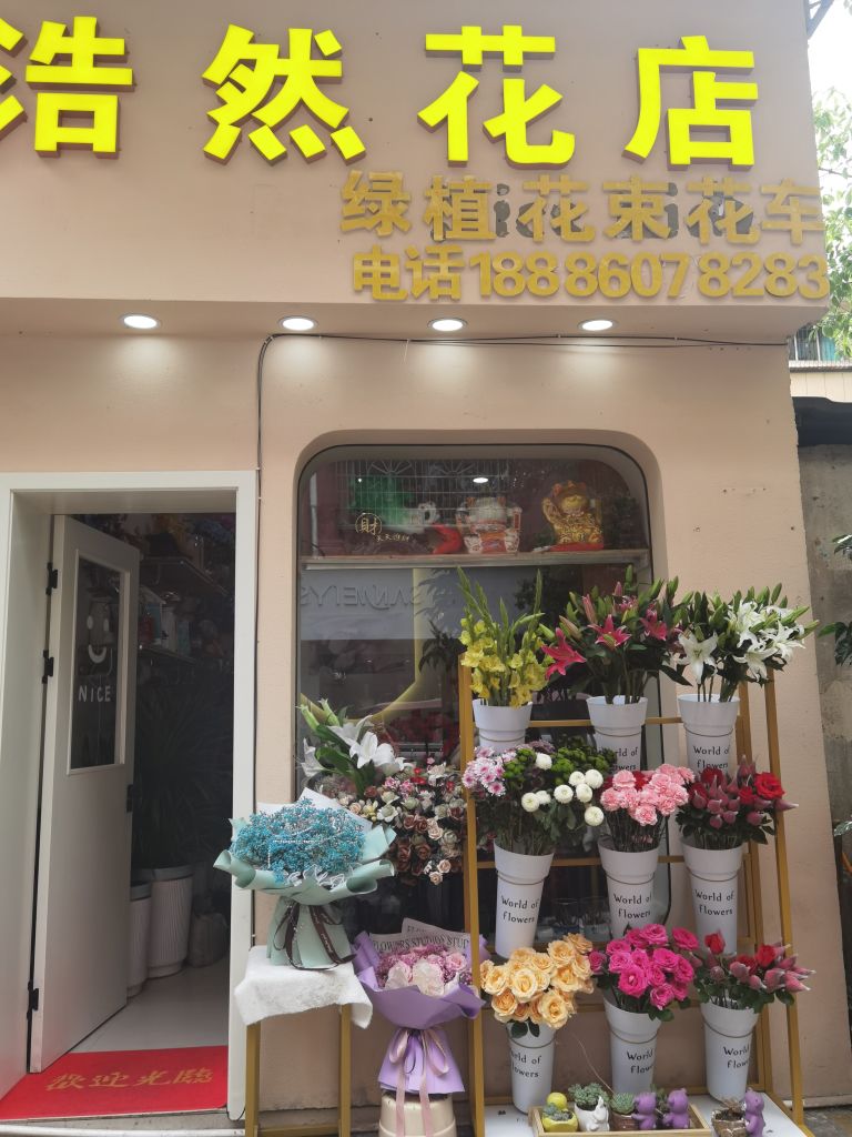 浩然鲜花店