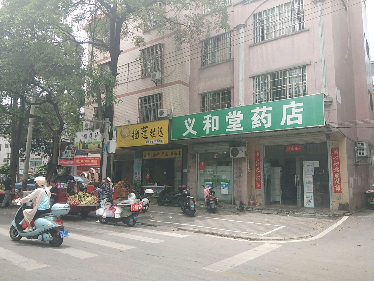 榴莲往返
