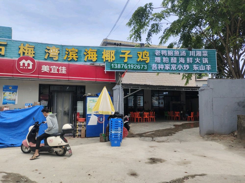 石梅湾滨海椰子鸡