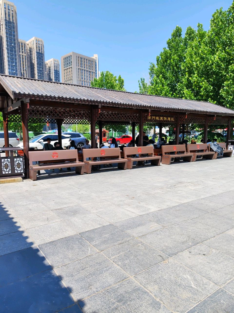 天津古文化街旅游区-休息区