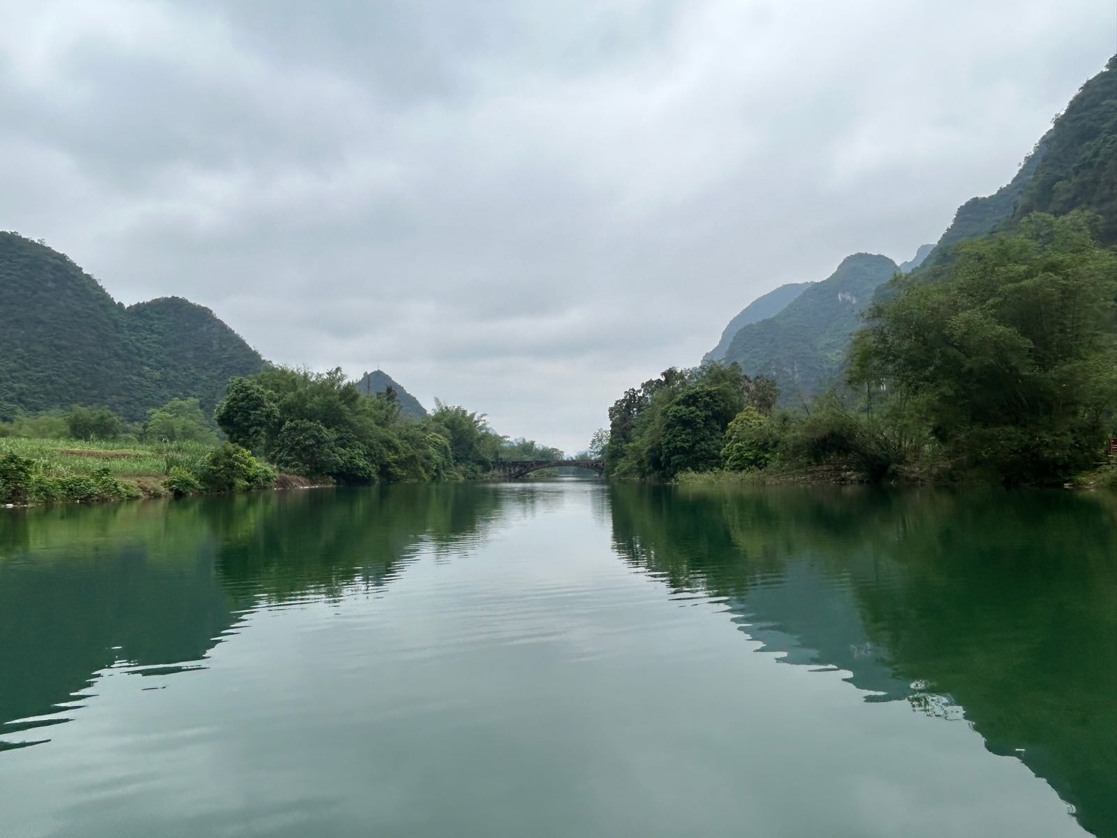 崇左大新黑水河湿地公园-观光游船