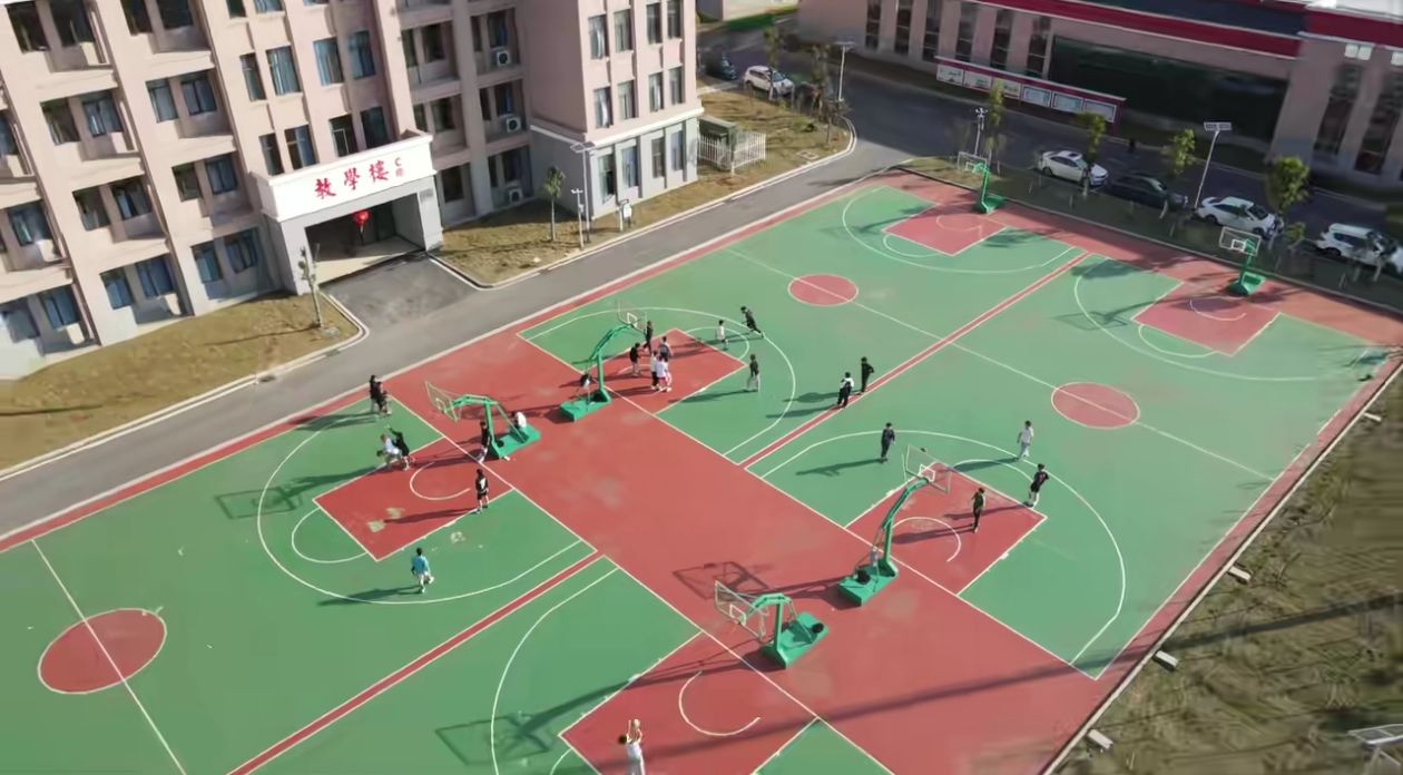 九江理工职业学院-篮球场