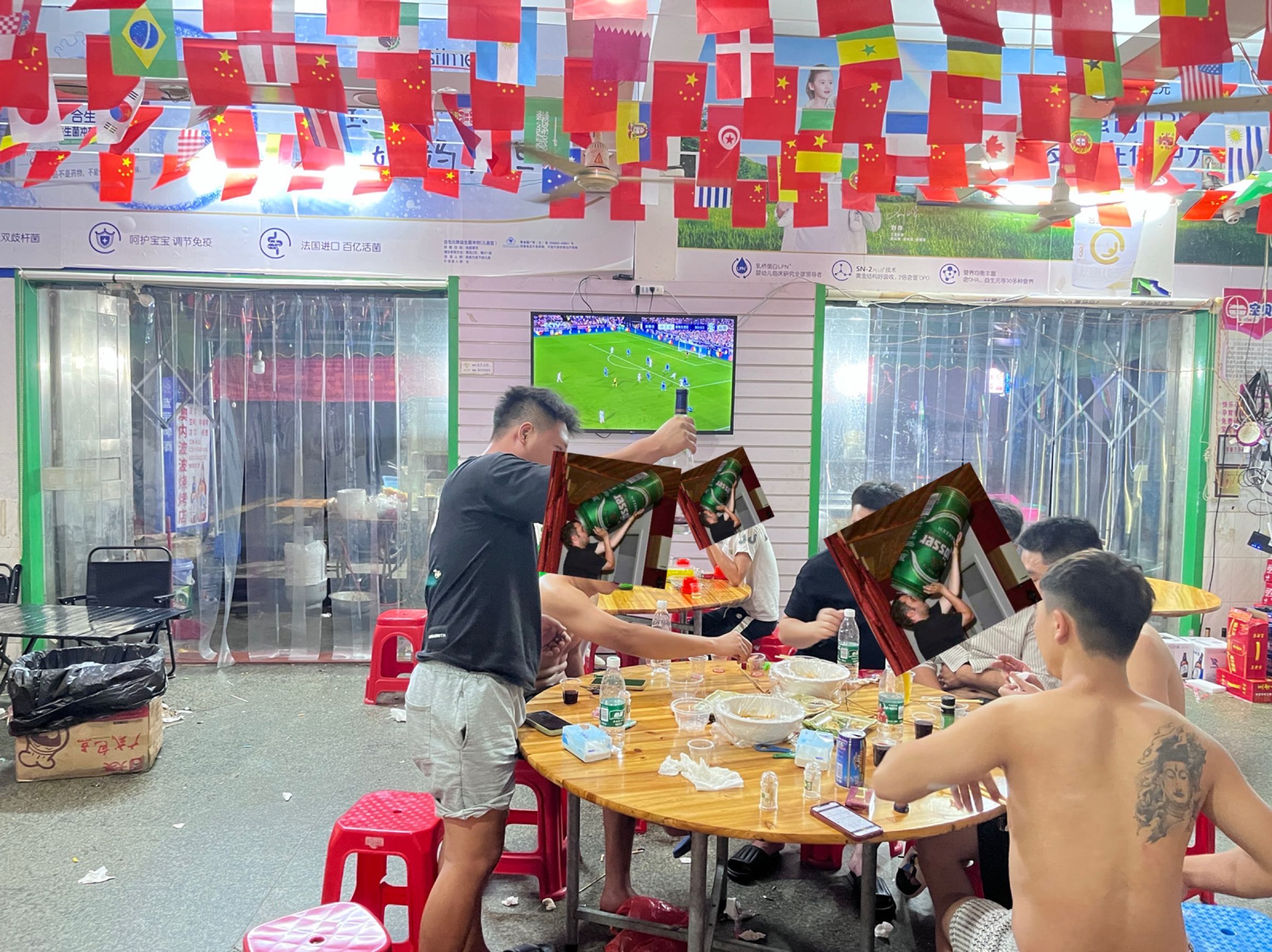 澳内波波烧烤店