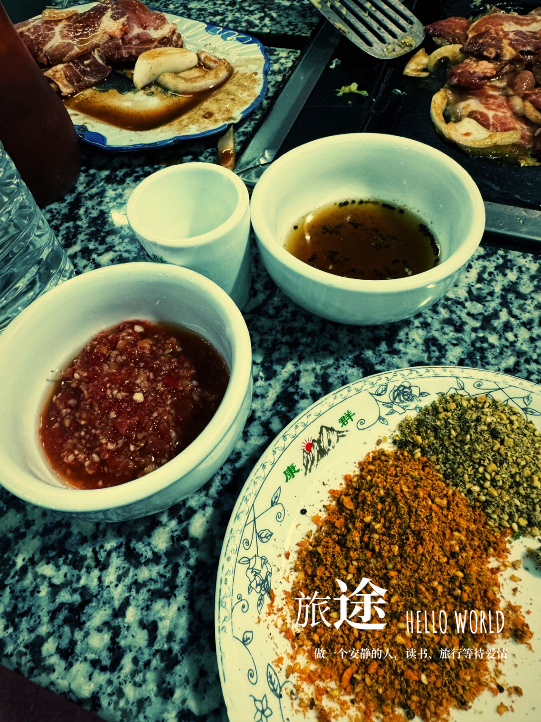 长白山火山石烤肉