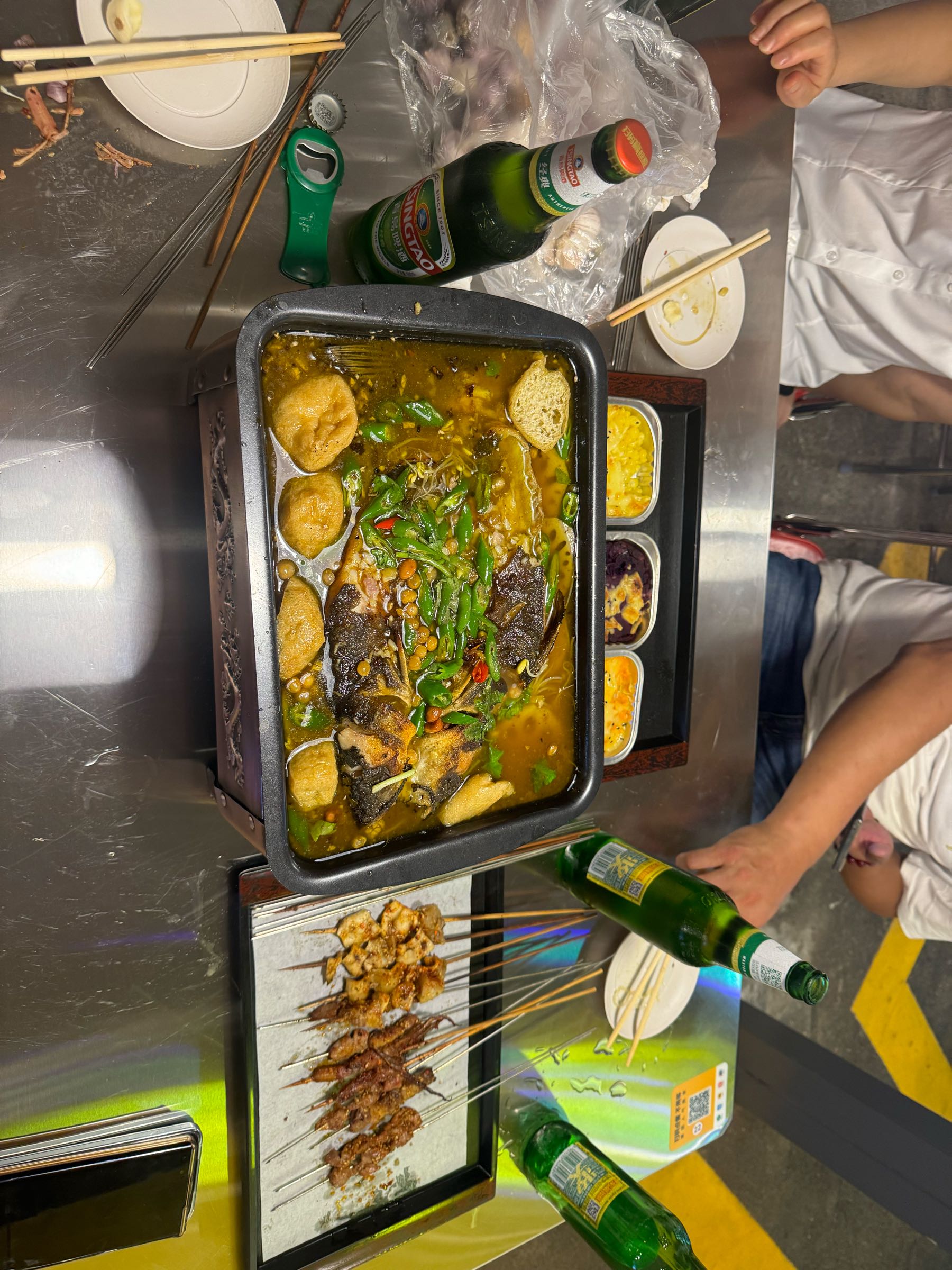 钱峰码头·东北烧烤大排档(安吉盛天汇店)