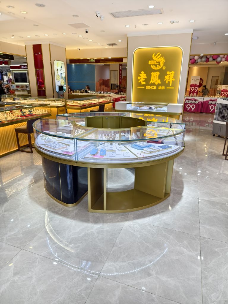 小刘二手珠宝展柜