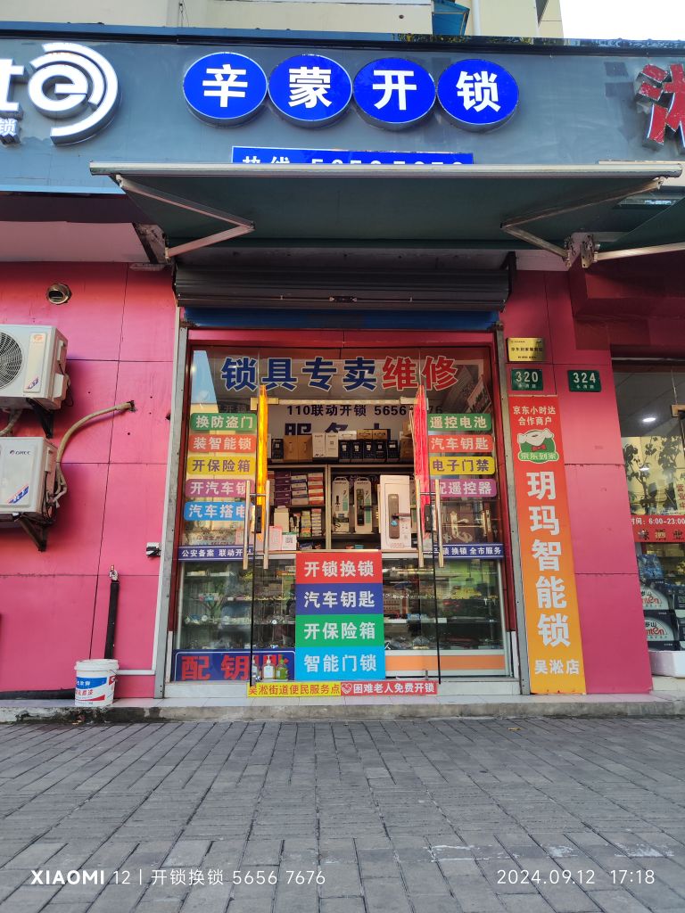 辛蒙开锁