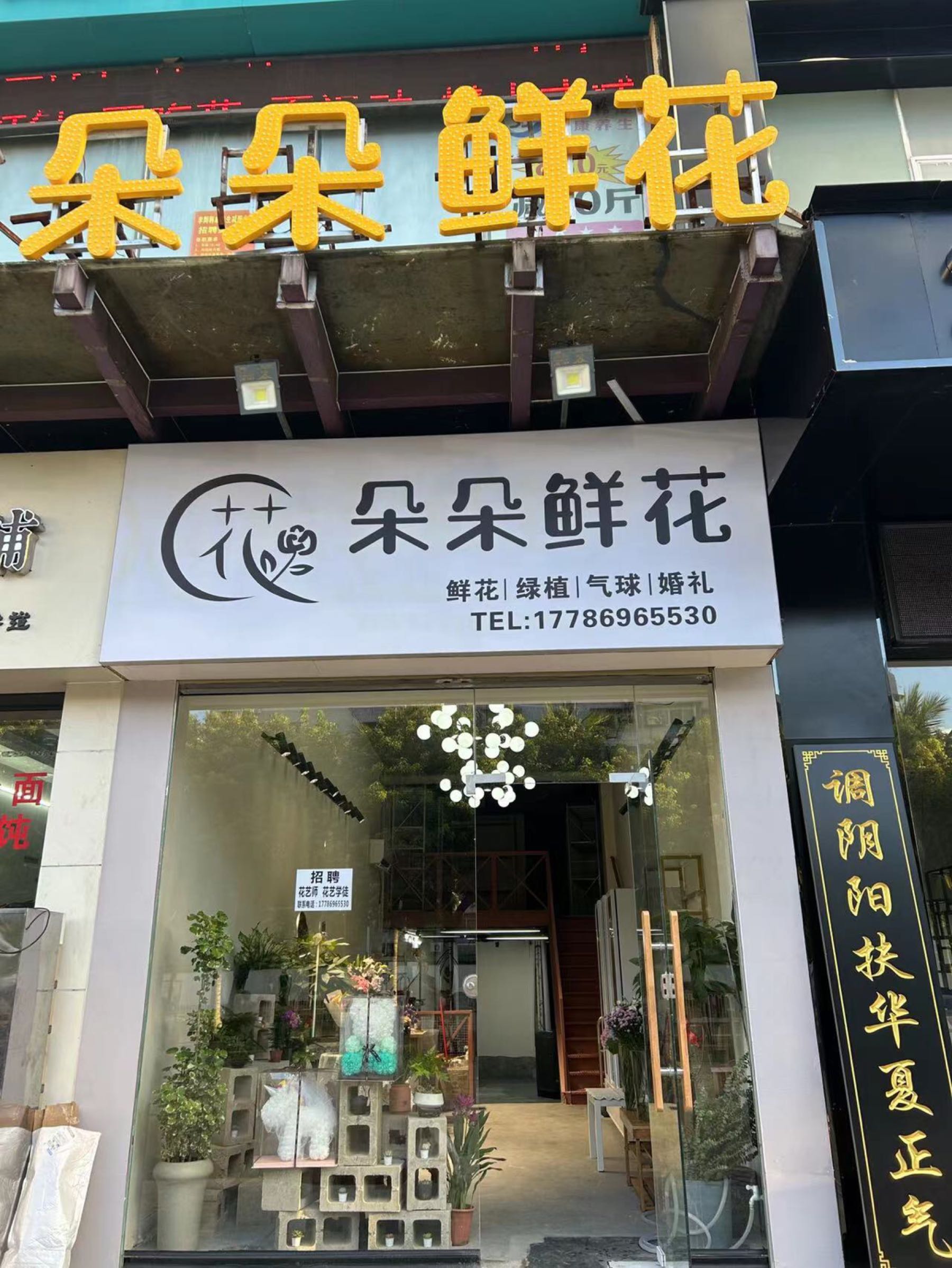 朵朵鲜花绿植婚礼气球(海德路店)