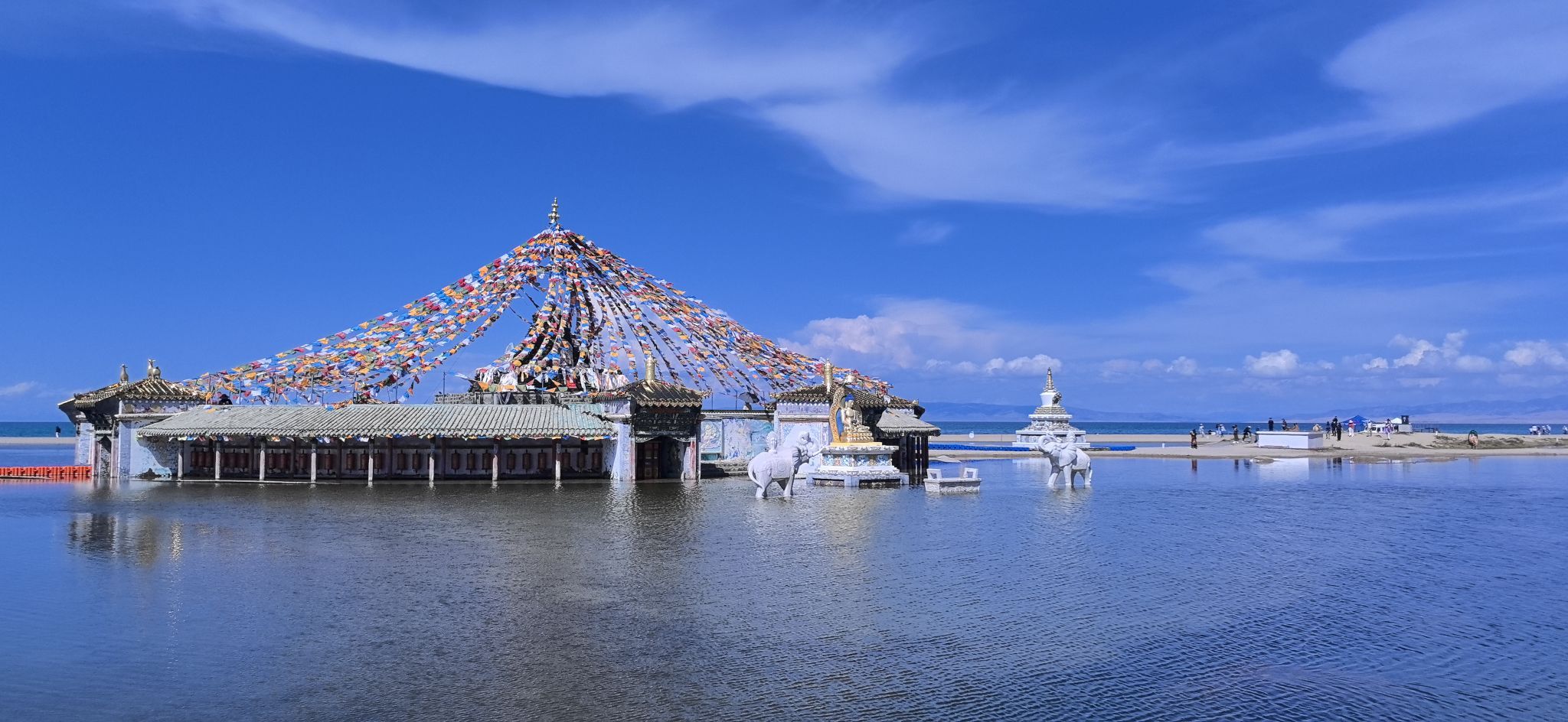 青海湖景区二郎剑景区-吉祥四瑞