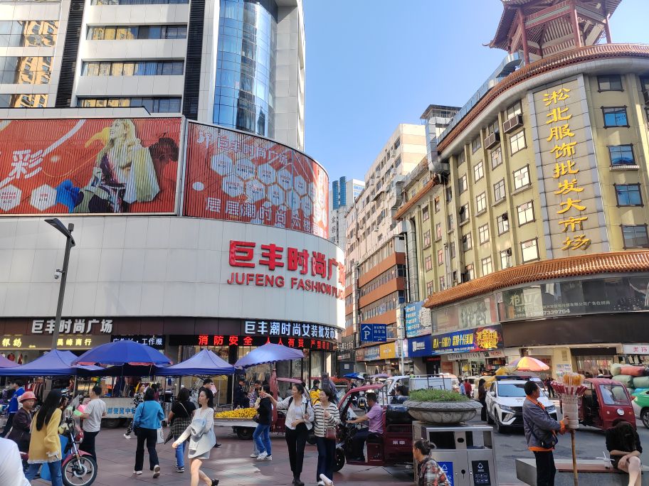 湖南省株洲市人民路步行街