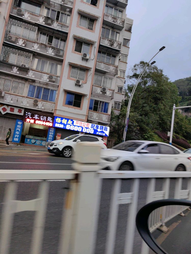 杨钥匙开锁公司配车钥匙(泸州三店)