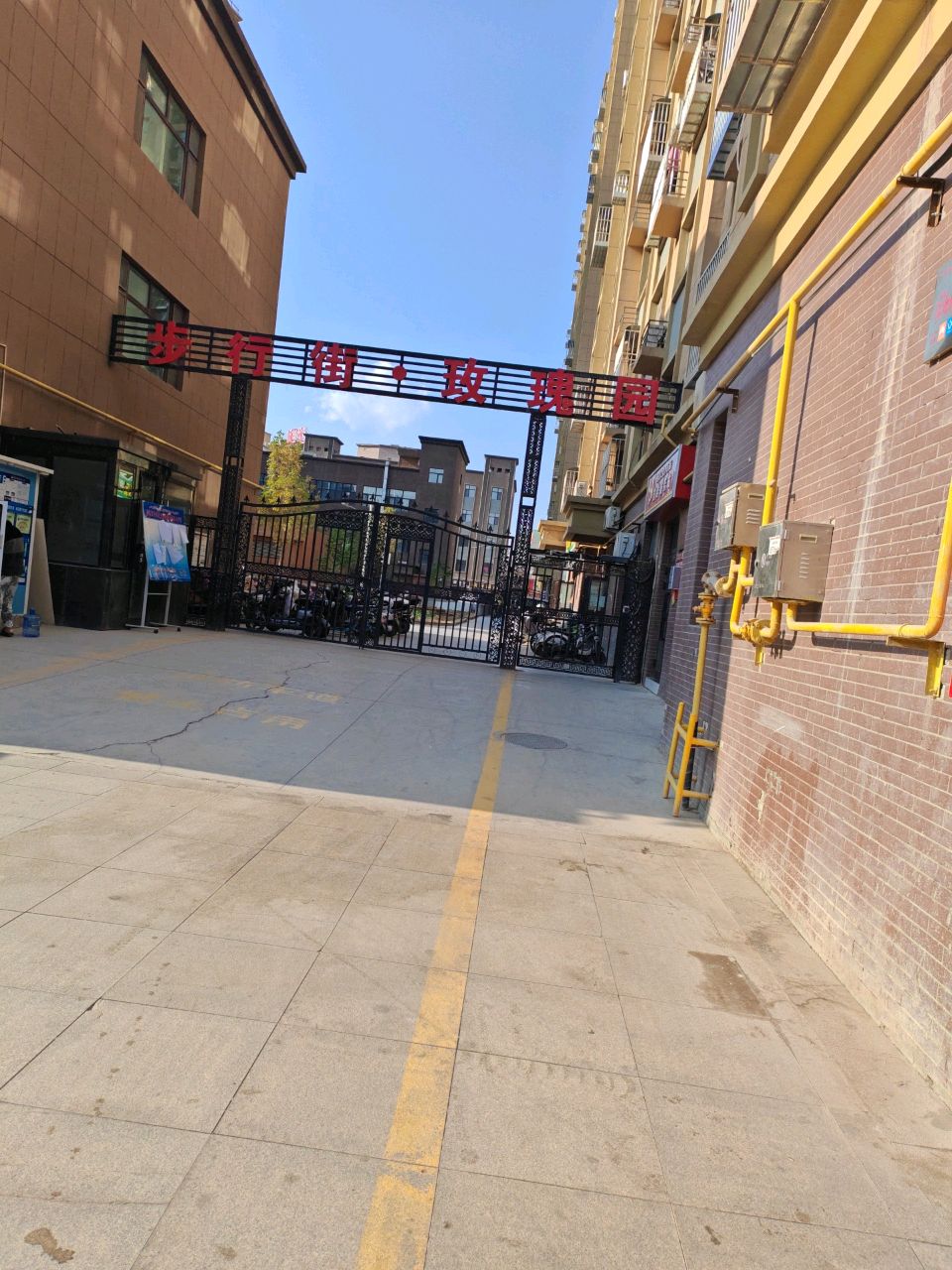 步行街玫瑰园