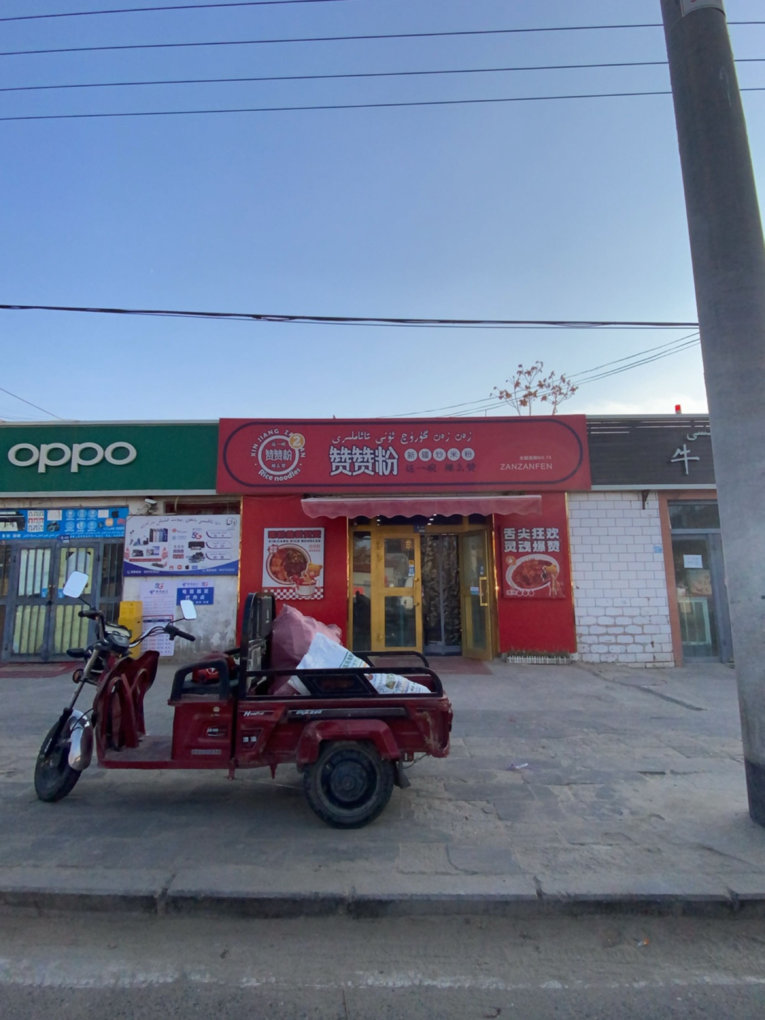 OPPO(西莎线和田市伊里其乡人民政府店)