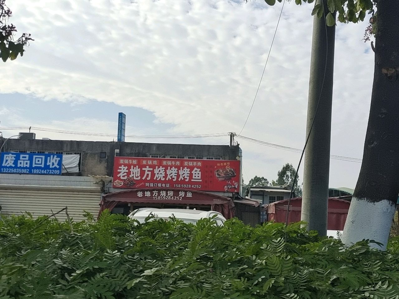 老地方烧烤烤鱼