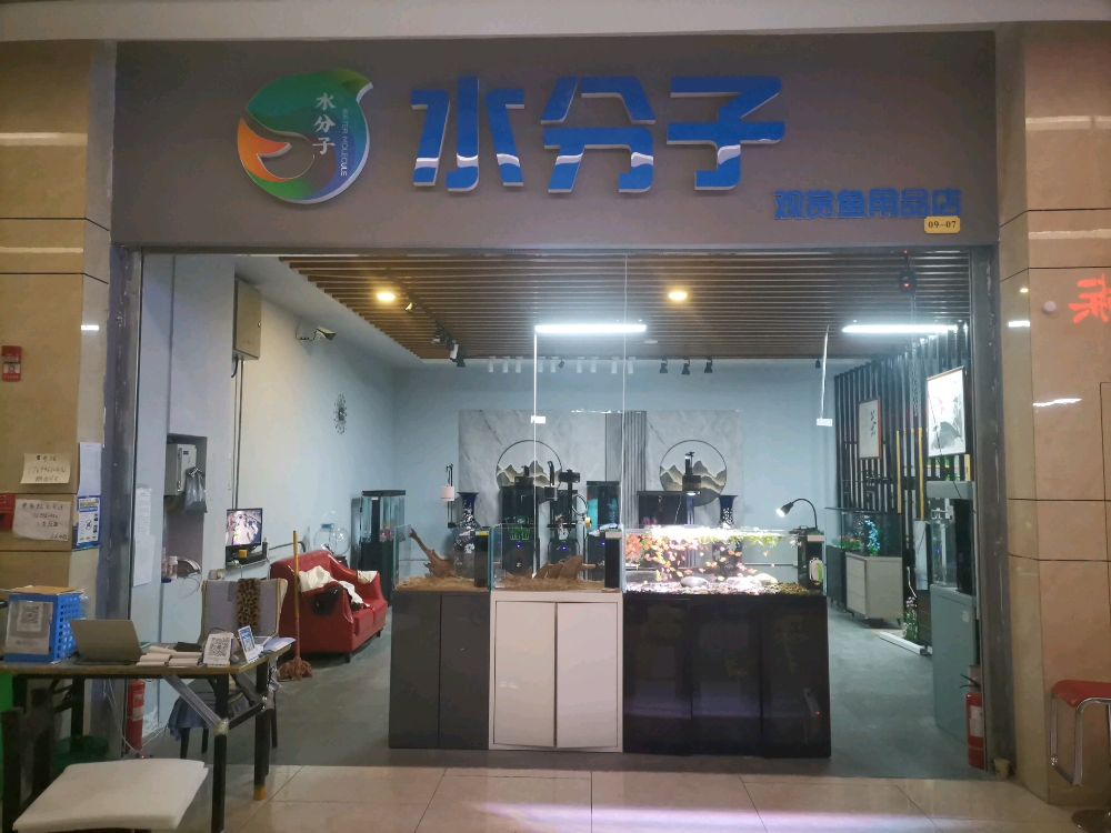 水分子观赏鱼用品店