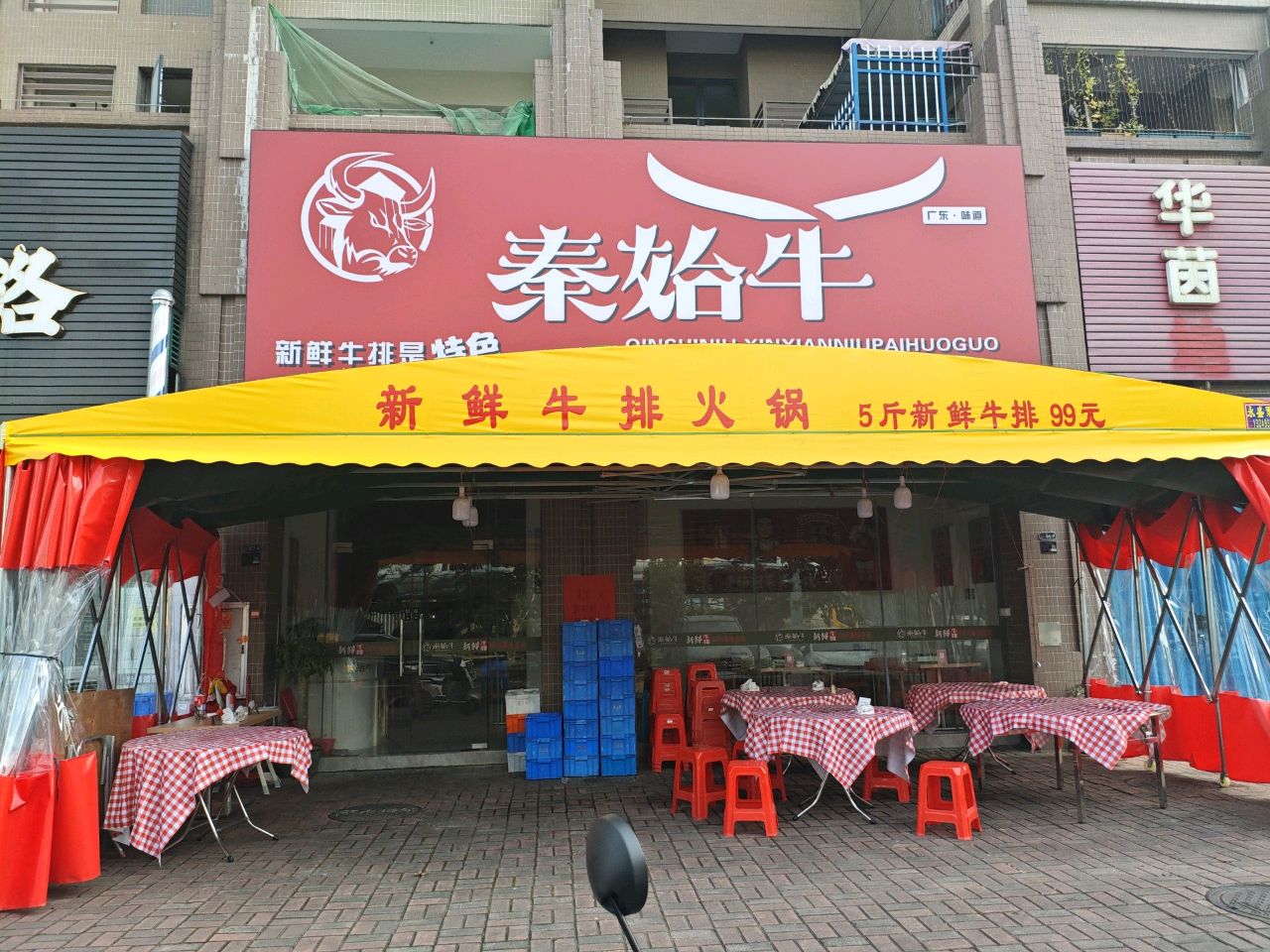 秦始牛新鲜牛排火锅(坦背店)
