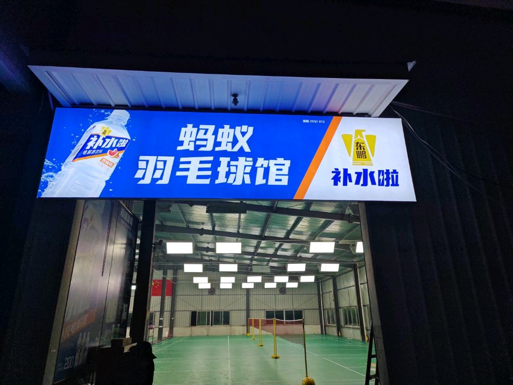 蚂蚁羽毛球馆