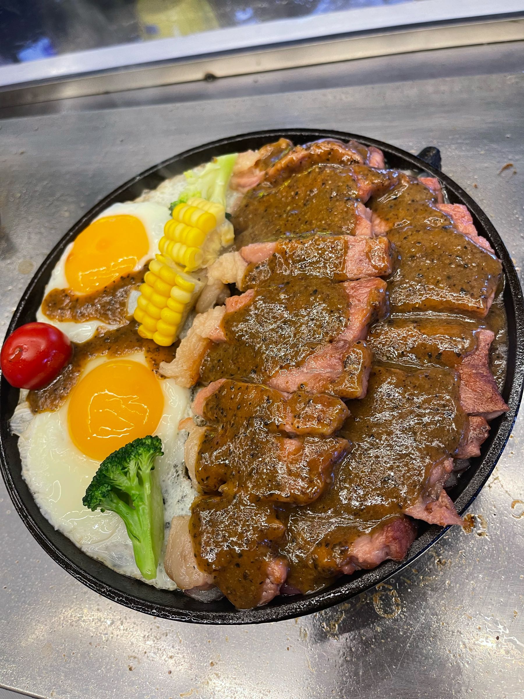 联益村街头牛排