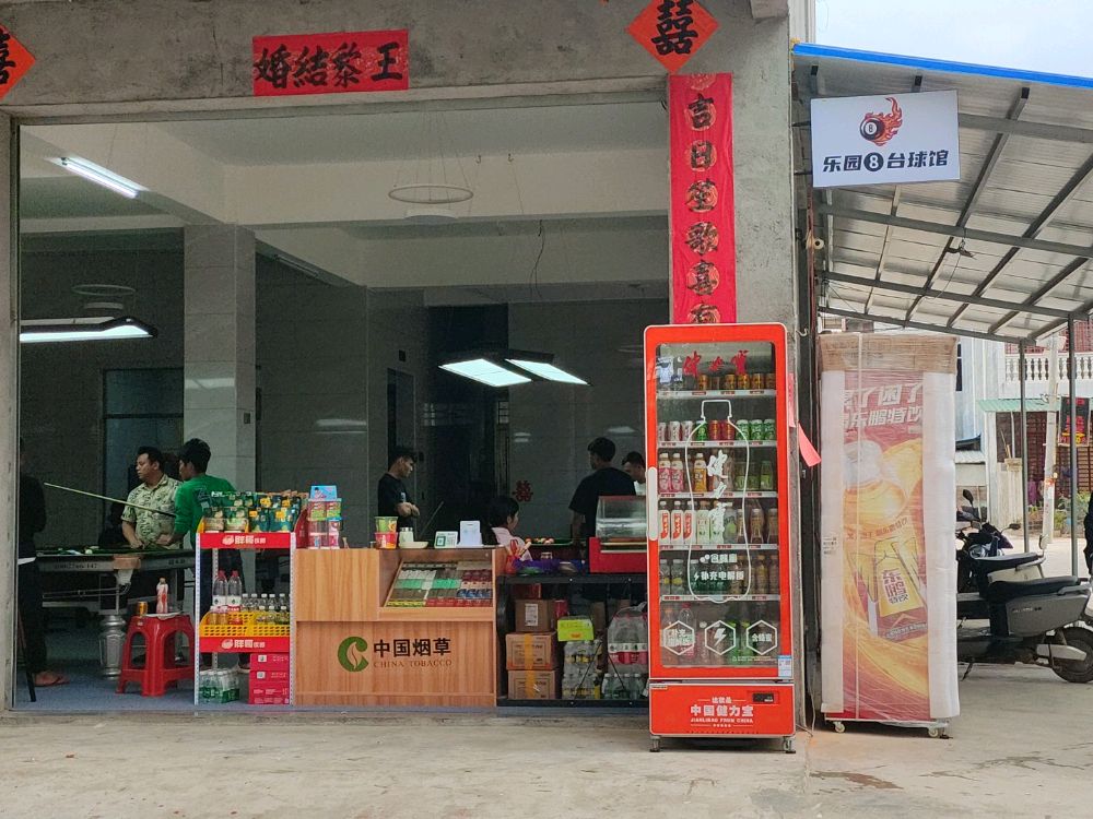 乐园黑8台球馆