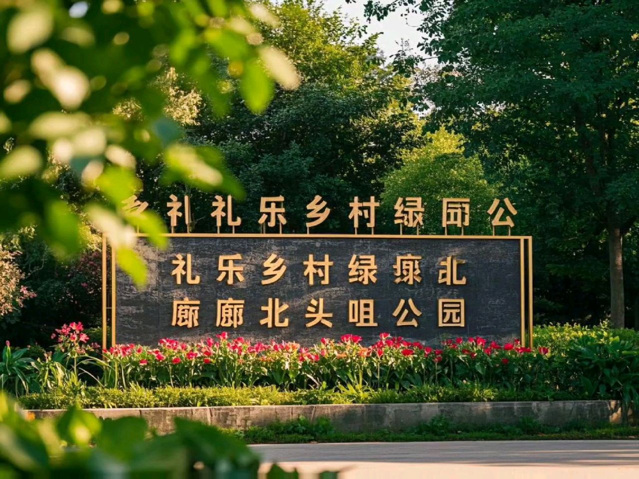 礼乐绿廊北头咀公园