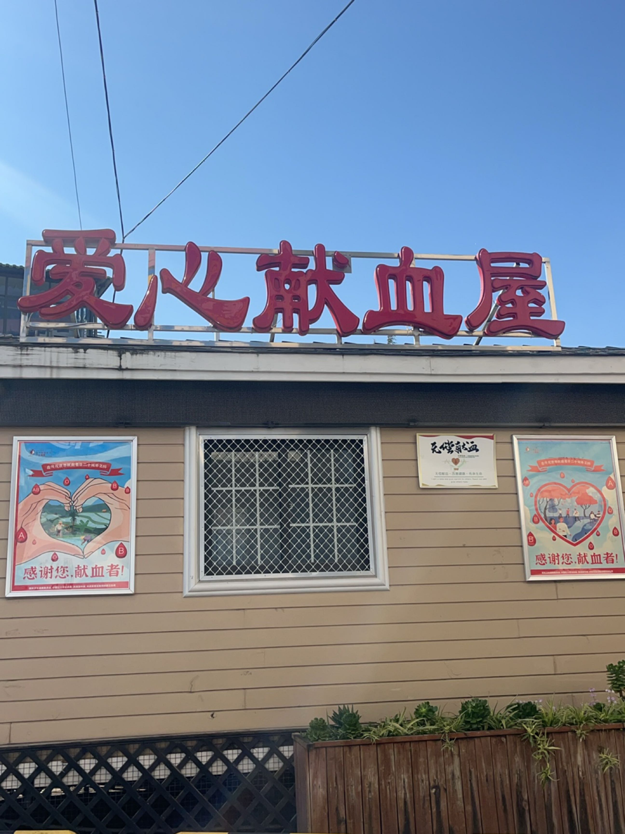 爱心献血屋