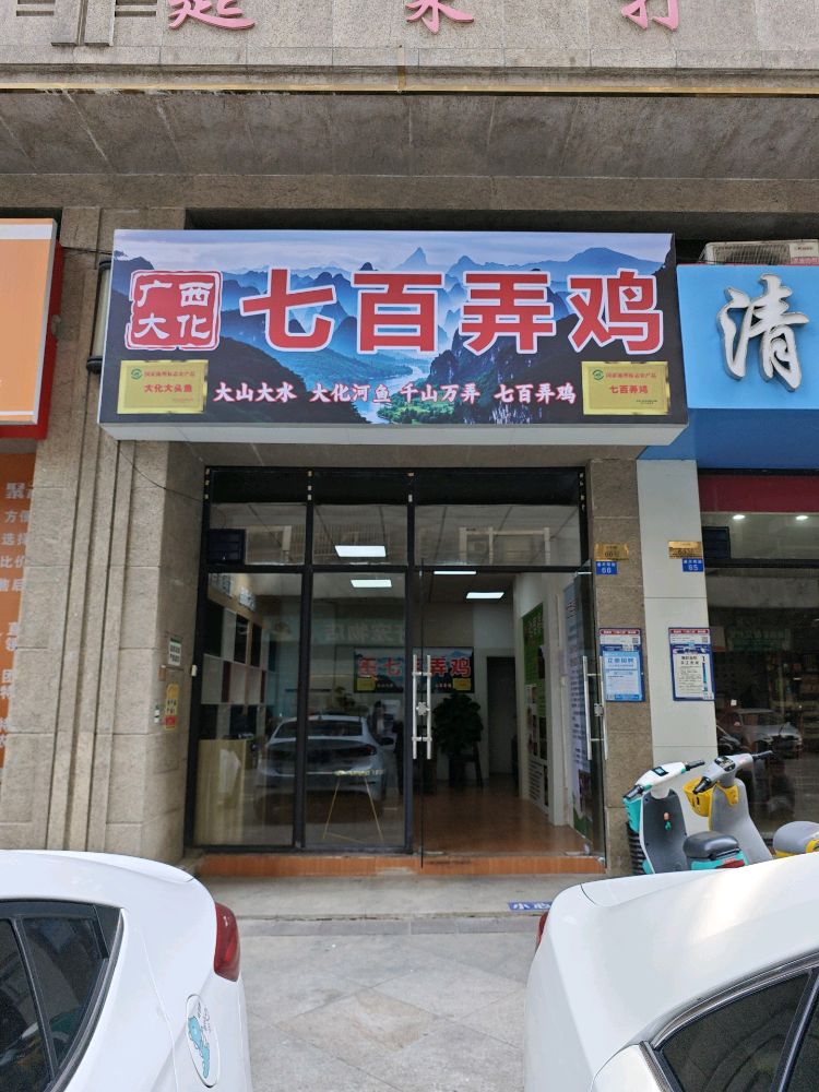 广西大化七百弄鸡