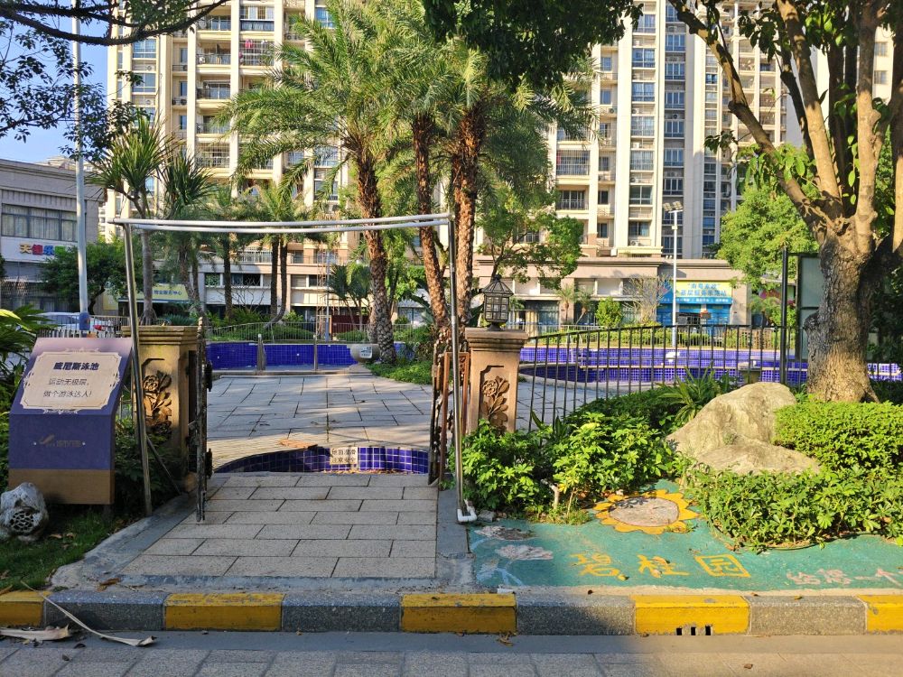 都杨碧桂园游泳池