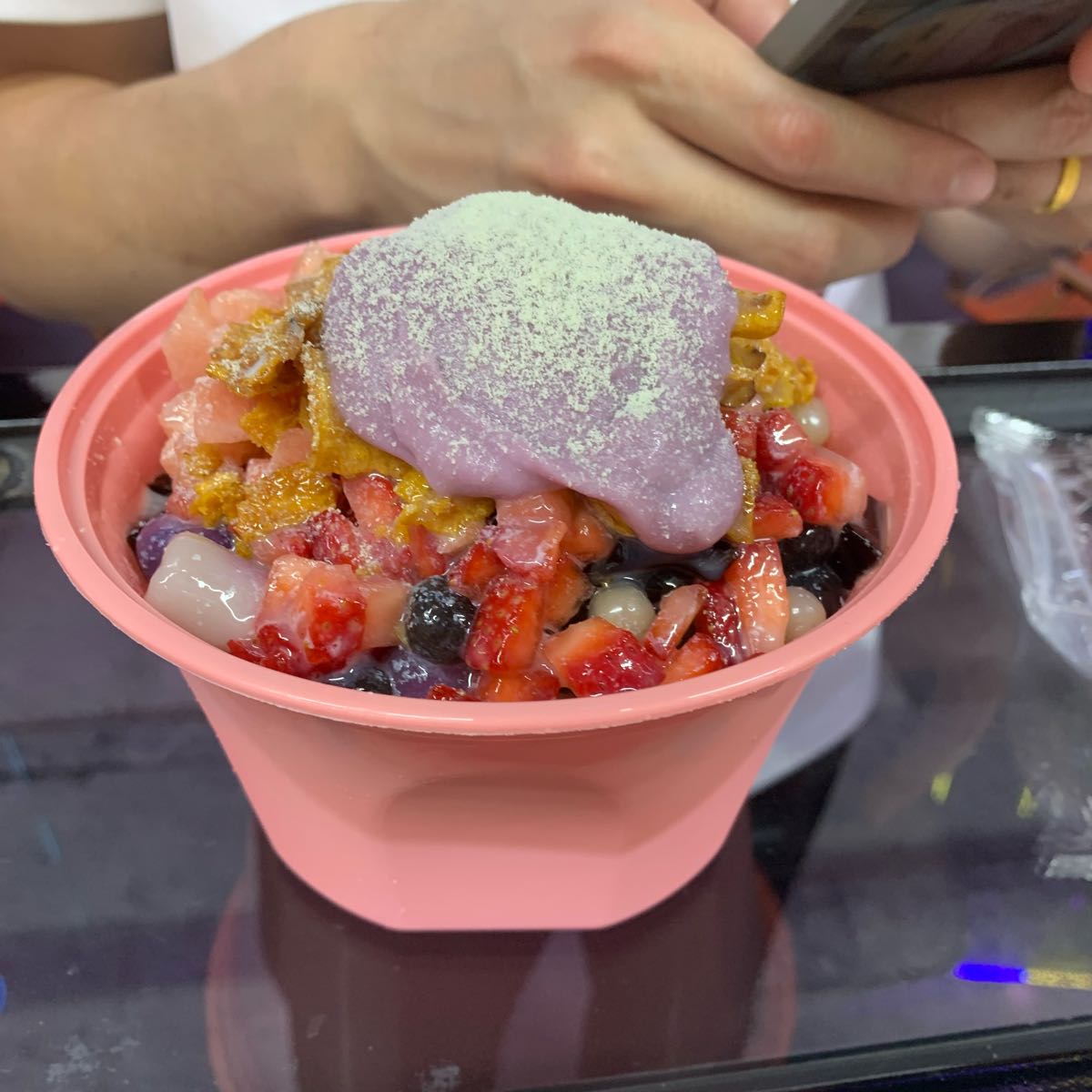 佳财家刨冰芋泥冰(51新天地购物中心五一路店)