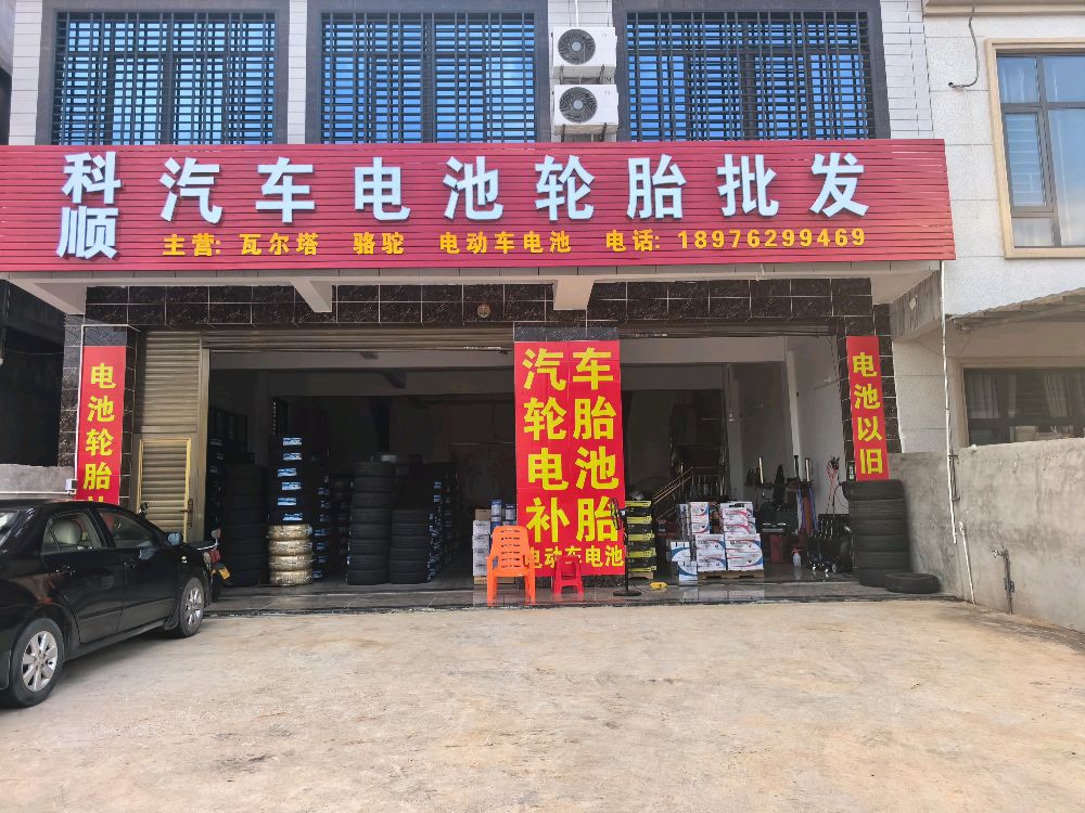 科顺汽车电池轮胎批发